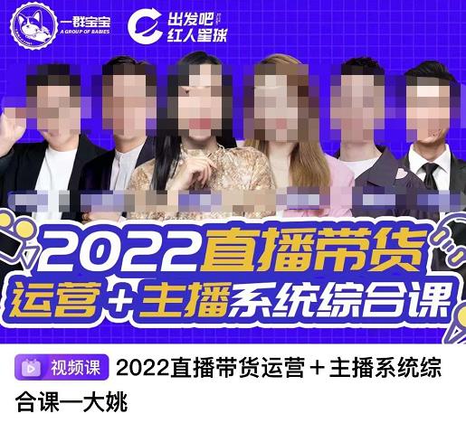 直播带货运营 主播系统综合课，讲透2022年如何做直播带货-BT网赚资源网