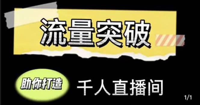 直播运营实战视频课，助你打造千人直播间（14节视频课）-BT网赚资源网